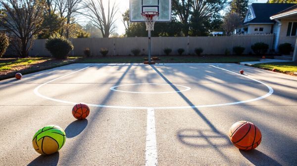 5 avantages clés d'un terrain de basket chez soi